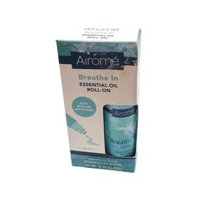 Airome Breathe In Essential Oil Roll On Minty Airy Blend Therapeutic Grade 10ml